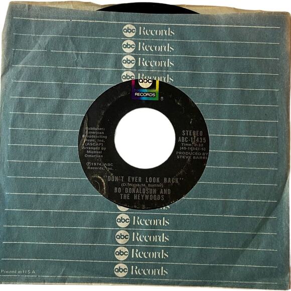 Bo Donaldson & The Heywoods Billy Dont Be A Hero Dont Ever Look Back 7" Vinyl - Picture 1 of 7